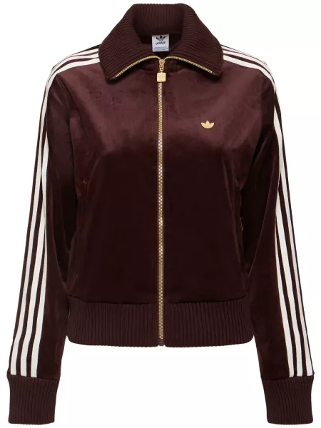 Fløjl top Adidas Originals brun