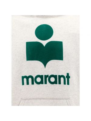 Sudadera con capucha de algodón Isabel Marant verde