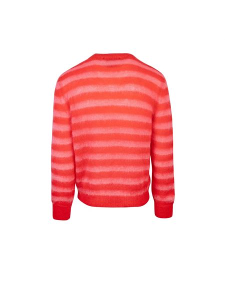 Jersey de tela jersey de lana mohair Amaránto rojo