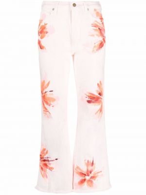 Flared jeans Alanui rosa