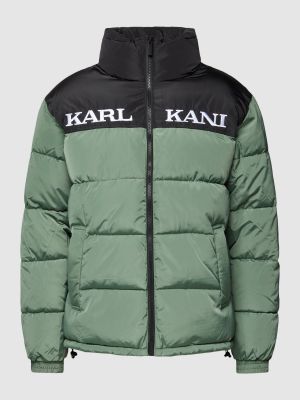 Pikowana kurtka Karl Kani zielona