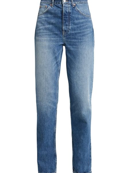 Niebieskie proste jeansy Topshop Tall