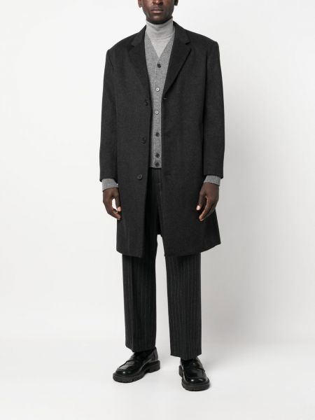 Vlněný kabát Pierre Cardin Pre-owned šedý