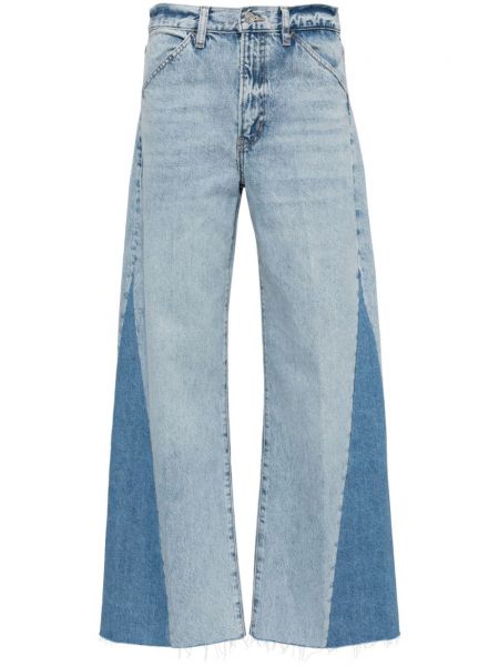 Afslappet boyfriend jeans Frame blå