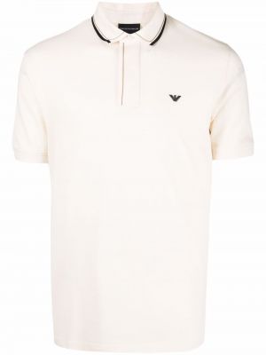 Poloskjorte med print Emporio Armani