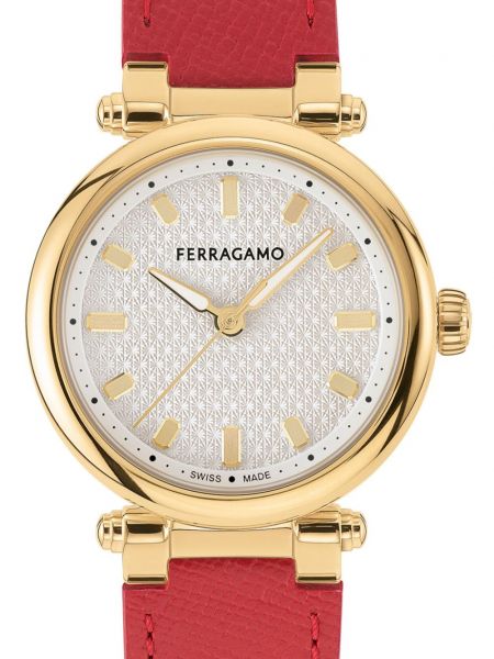 Armbanduhr Ferragamo weiß