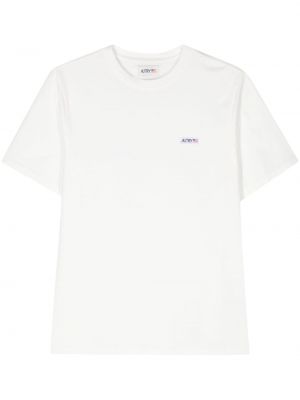 T-shirt en coton Autry blanc