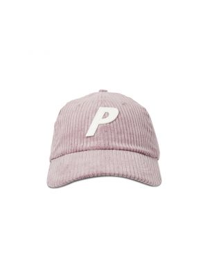 Вельветовая кепка Palace розовая