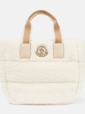 Nakupovalna torba Moncler bela
