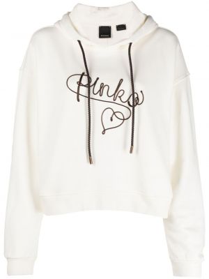 Hoodie Pinko vit