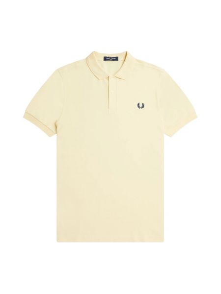 Slim fit poloshirt Fred Perry gelb