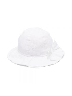 Biała czapka z daszkiem Il Gufo