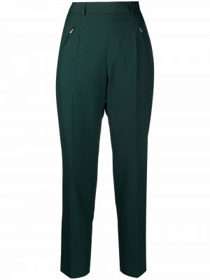 Pantalones de cintura alta Maison Margiela verde
