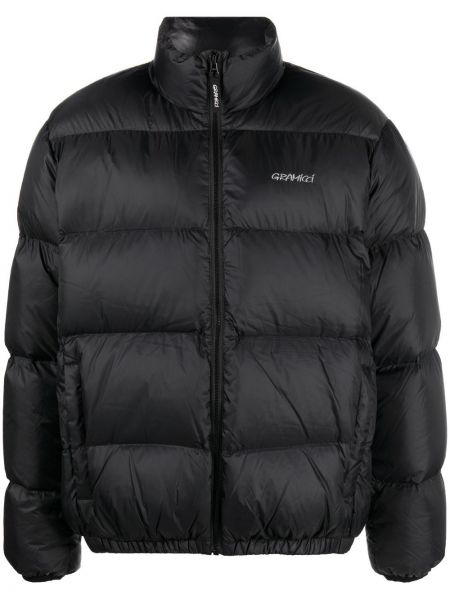 Daunenjacke mit stickerei Gramicci schwarz