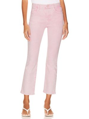 Straight jeans Good American pink