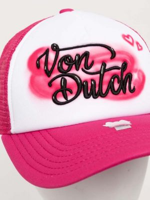 Kapa s šiltom Von Dutch roza