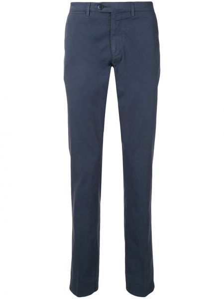 Pantalon droit classique Corneliani bleu