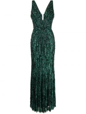 Вечернее платье Jenny Packham - зеленый
