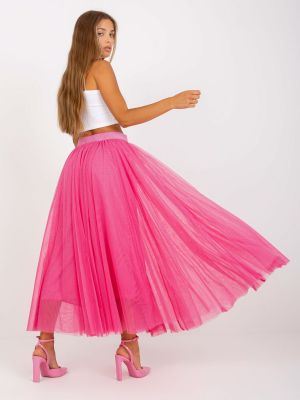 Spódnica Fashionhunters - Różowy