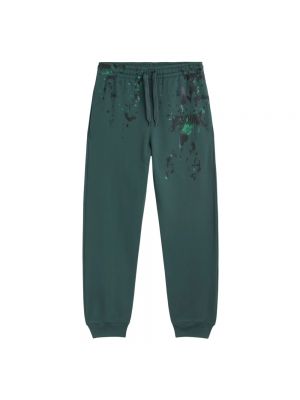 Spodnie sportowe Moschino zielone
