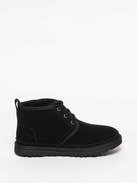 Замшевые ботинки Ugg черные