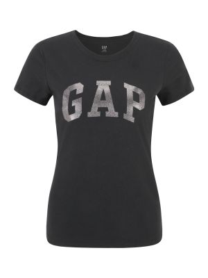 Тениска Gap Petite черно