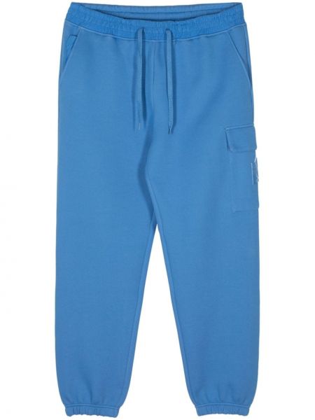 Pantaloni sport din jerseu Mackage albastru
