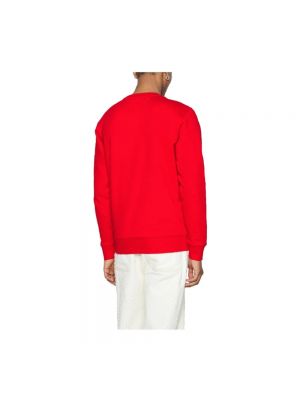Sweter z okrągłym dekoltem Tommy Hilfiger czerwony
