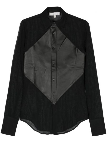 Skaidri marškiniai Ludovic De Saint Sernin juoda