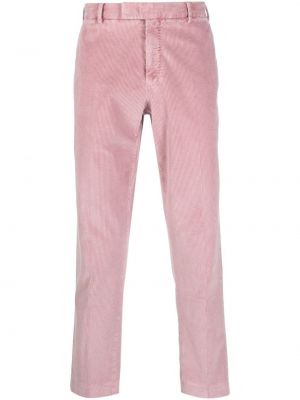 Pantaloni cu picior drept Pt Torino roz