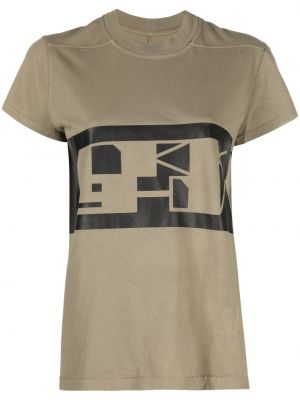 T-krekls ar apdruku Rick Owens Drkshdw