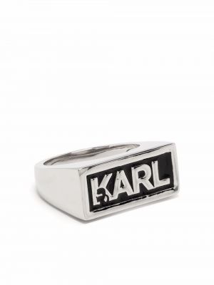 Anello in argento Karl Lagerfeld