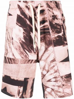 Abstrakt trykk trykt bomull bermudashorts Just Cavalli