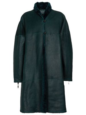 Obojstranný kabát Isabel Marant zelená