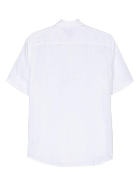 Lininė marškiniai Michael Kors balta