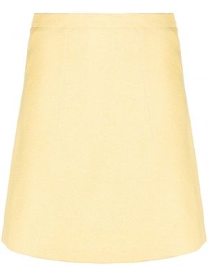Mini suknja Patou žuta