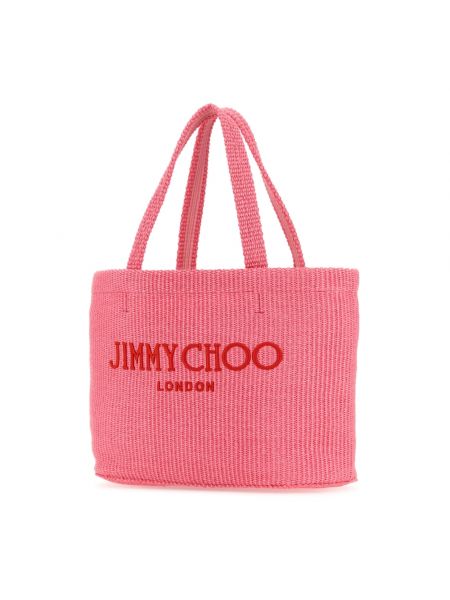 Bolso shopper Jimmy Choo rosa