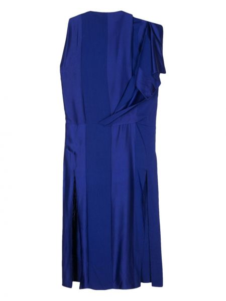 Sukienka asymetryczna Litkovskaya niebieska