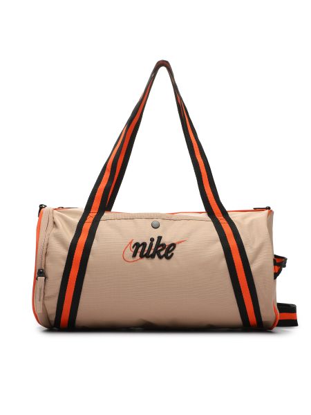 Спортна чанта Nike бежово