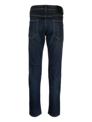 Slim fit skinny jeans aus baumwoll Salvatore Santoro blau