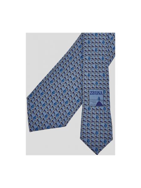 Corbata Ermenegildo Zegna azul