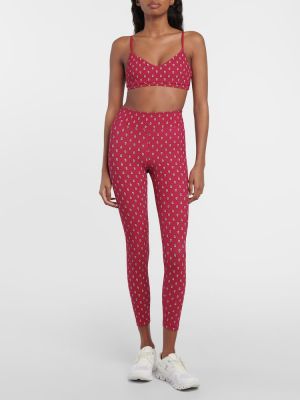 High waist sporthose mit paisleymuster The Upside pink
