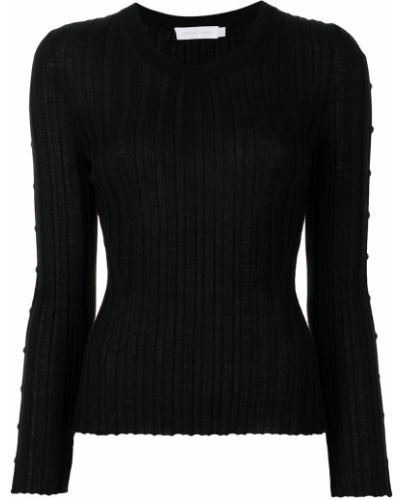Pletený dlhý sveter Simkhai čierna
