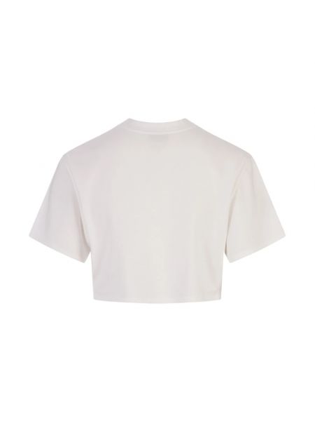 Koszulka z nadrukiem Giambattista Valli biała