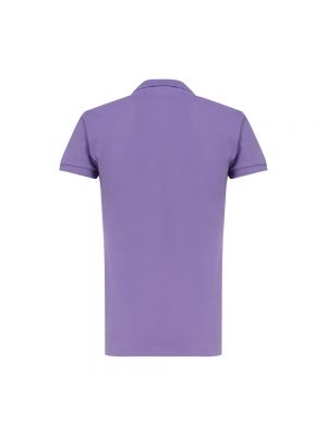 Top con bordado Ralph Lauren violeta