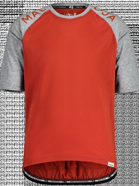 Тениска Maloja червено