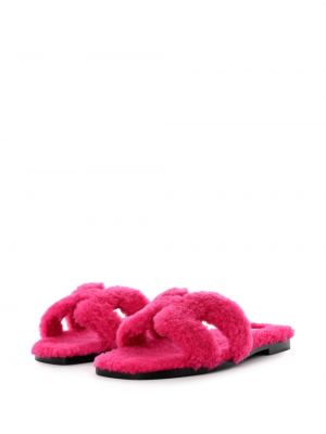 Sandály Hermès Pre-owned růžové