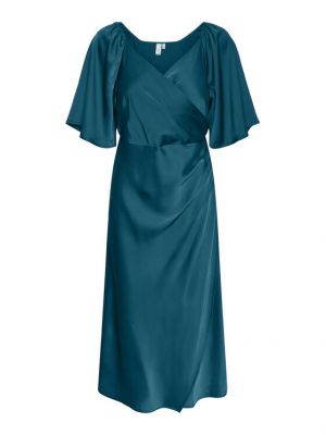 Коктейлна рокля Yas синьо