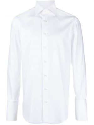 Koszula bawełniana Cesare Attolini biała