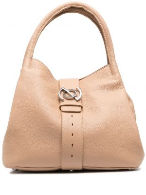 Bolso shopper Zanellato plateado